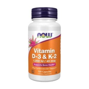 now foods vitamin d3 k2 120 caps