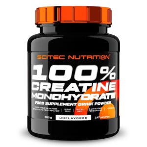 scitec nutrition 100 creatine monohydrate 500 gr unflavoured