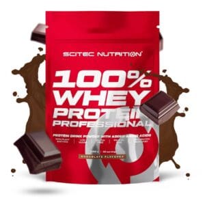 scitec nutrition 100 whey protein professional 1000gr chocolate